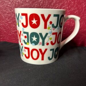Joy coffee mug by Maud Borup